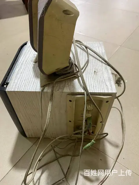 废品价格处理纯木高保真有缘音响，台式电脑专用，超重 - 图片 2
