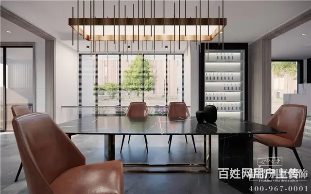 别墅案例 l900平常州白金翰宫现代化风格 - 图片 6