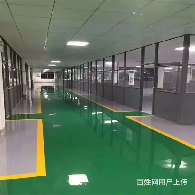 肥城高强度车间耐磨地坪漆施工 - 图片 2