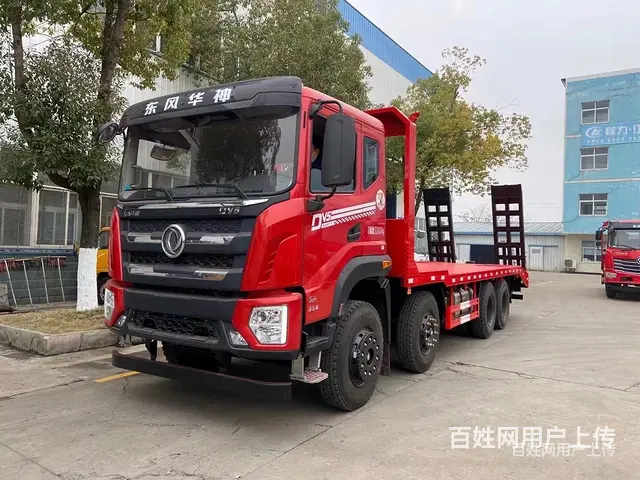 凉山国六东风四轴360挖机拖板车厂家联系电话地址 - 图片 7