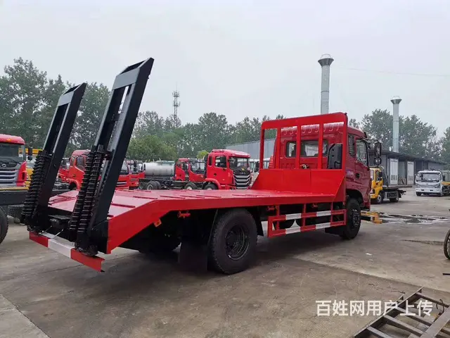 东风D17单桥平板车 运输15吨挖机拖板车 直销价 - 图片 5