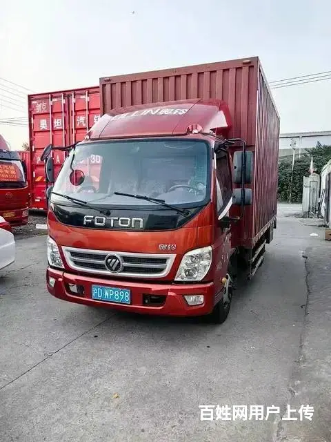 转让2020年4米2福田奥铃厢式货车 全车原版车况 - 图片 1