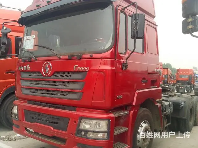 解放j6二手半挂双驱红色半挂牵引车 - 图片 3