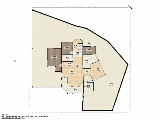科技城近河独栋别墅，大院子，大露台，小区景观优美，实用面积大 - 图片 8