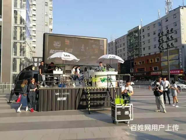 武汉LED广告宣传车，舞台车大小篷车，应援车巡展车 - 图片 1