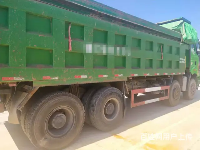 19年户解放J6P 自卸车 前四后八7米8货箱急售 - 图片 6