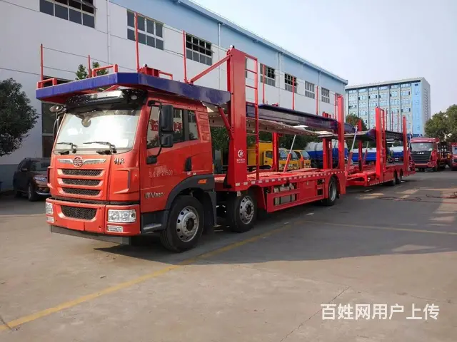 解放五位轿运车、中置轴轿运车厂家直销可分期 - 图片 9