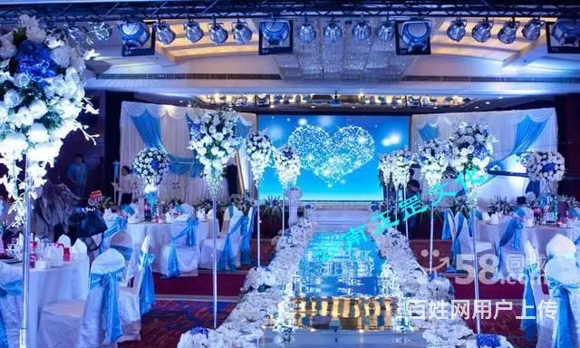 婚礼现场布置、气球装饰、鲜花造型、灯光音响、演出 - 图片 7