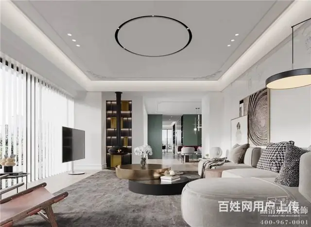 现代轻奢丨300m²别墅装修案例赏析 - 图片 2