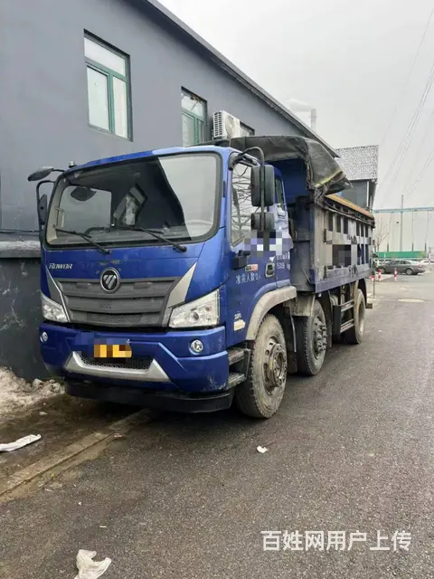 国六福田瑞沃前四后四4.8米自卸车 全国提档过户 - 图片 1