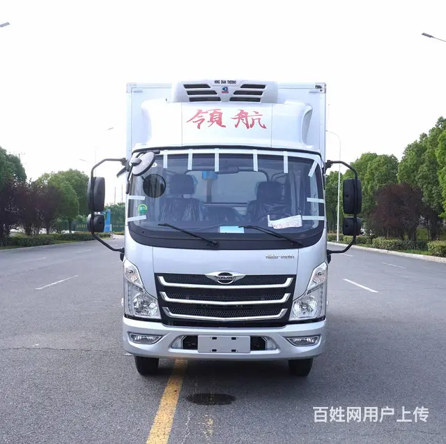 杭州国六福田4.2米牛羊肉冷冻冷藏车哪里有买 - 图片 5
