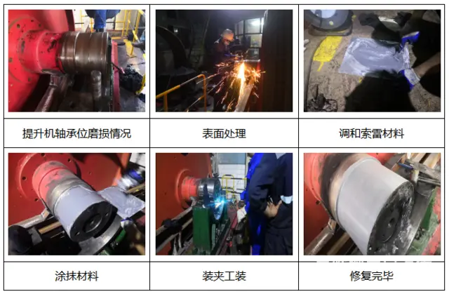 关于提升机轴承位磨损修复的那些事 - 图片