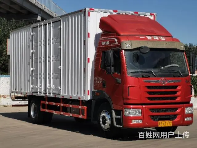 17年12月青岛解放龙VH，单桥集装箱车 - 图片 1