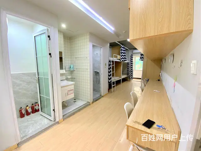 下宁桥精装修6人间员工宿舍干湿分离，包物业和网络费拎包入住 - 图片 4