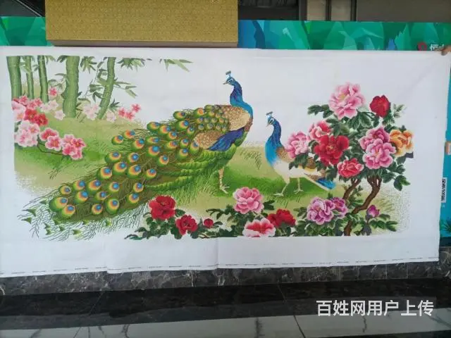 清明上河图刺绣。 - 图片 3