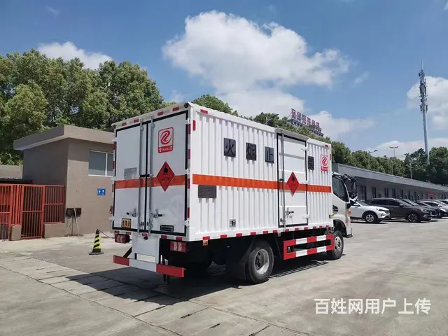 厢高2米3蓝牌江淮九类危废运输车支持定做 - 图片 1