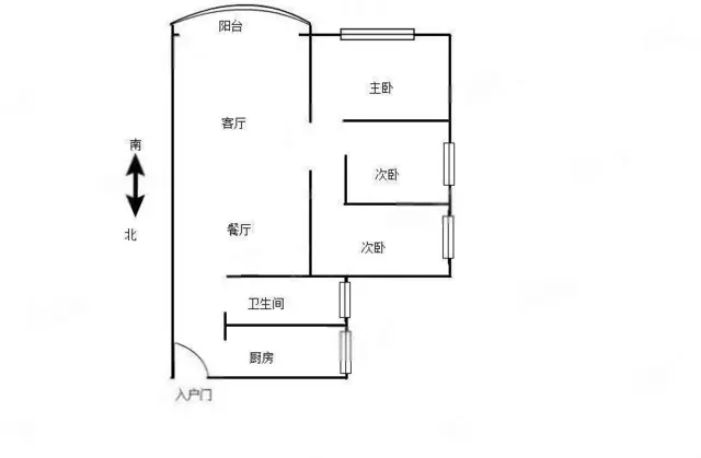 带20平屋顶花园 绿洲花园 南北通透户型周正 房东急卖 - 图片 11