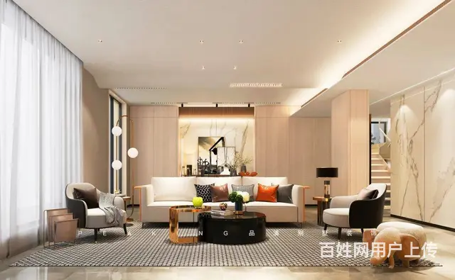 别墅装修 | 640㎡现代简约风格案例赏析 - 图片 1