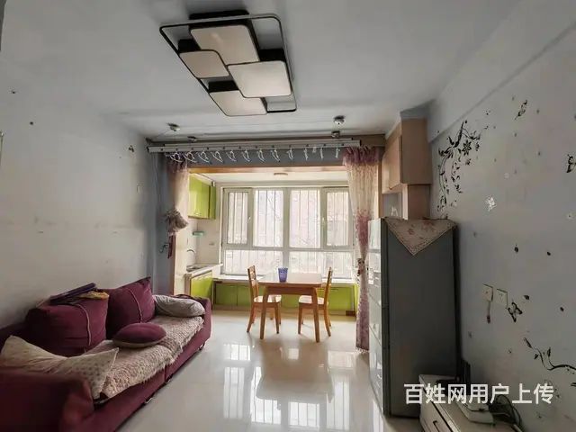 部队大院一楼58平两室，可贷款26万小税，三阳格局 - 图片 1