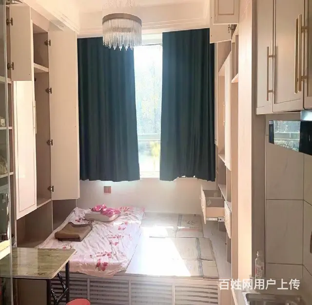 万达附近 电梯公寓 一室精装修设施全 - 图片 1