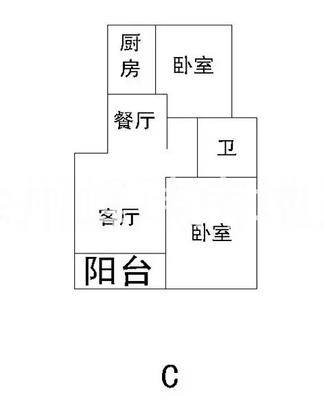 府厚名门 精装两室 紧邻区政府 家具家电齐全 带暖气随时看房 - 图片 7