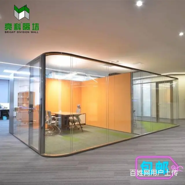 江苏淮安备受客户喜爱的玻璃隔断 - 图片 3