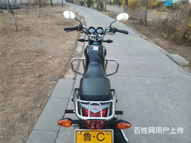 【搞定了！】原装豪爵125跨骑摩托车牌证全圆灯版近乎新车 - 图片 5