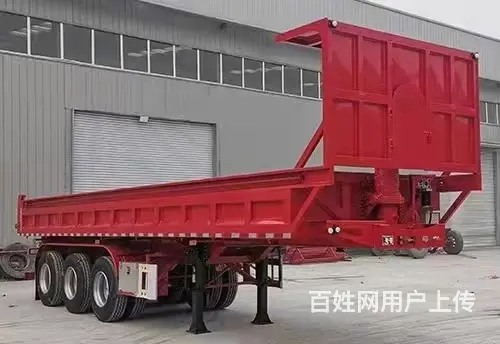 厂家直销后翻半挂车 济宁按需定制 - 图片 2