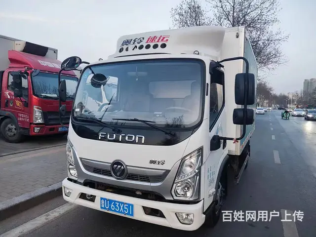 2021年2月福田奥铃捷运厢式货车，价格不高 - 图片 1