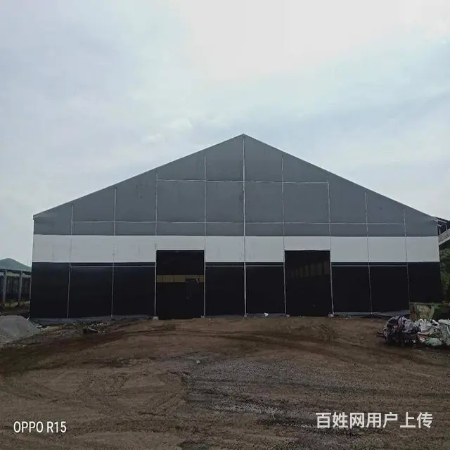 户外煤炭环保大棚 露天矿山防尘棚 3米-50米跨度 - 图片 2