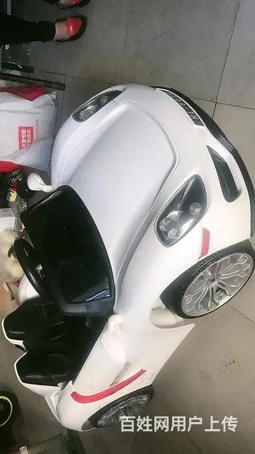 儿童汽车保时捷跑车原580现200️推杆有遥控 - 图片 1