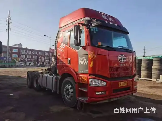 出售2年多解放J6P 寒区版双驱轻体牵引车 国5 - 图片 2