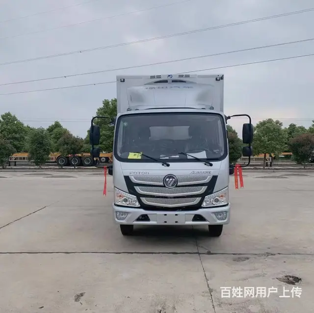 蓝牌4米2保温厢体肉钩猪肉冷藏车冷链车 新鲜肉 - 图片 7