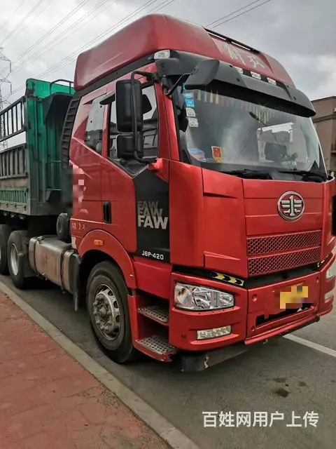 15年解放J6P 半挂车 仓栅式 国4 - 图片 2