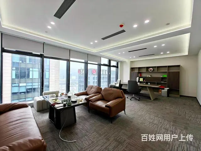 前台7米挑高 豪装带家具 随时办公 长河双地铁口 星城中心 - 图片 7