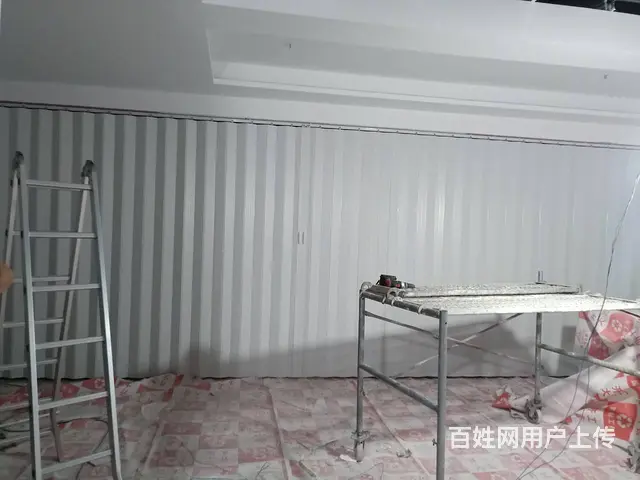 苏州折叠门，PVC隐形折叠门，室内隔断门定制安装 - 图片 1