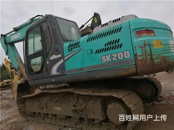 出售干活车神钢200二手挖掘机 手续齐全 包送到家 - 图片 1