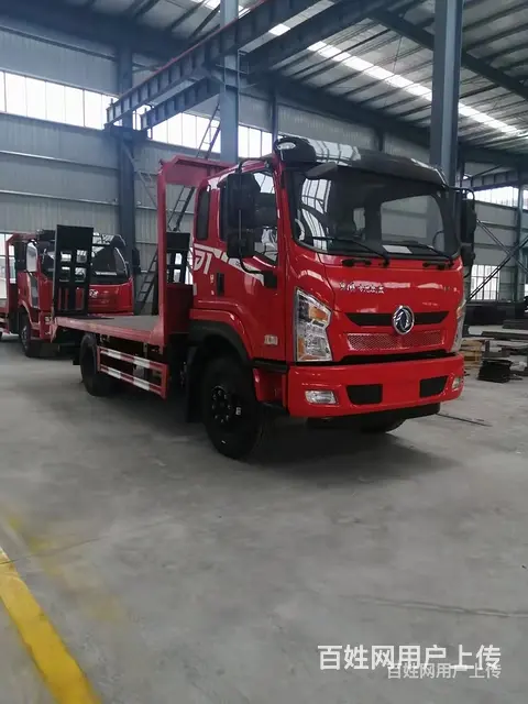 东风挖机拖板车 155挖机平板拖车实惠的拖车 - 图片 9