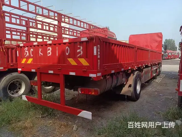二手解放悍V9.6米平板载货车 国五精品包提档 - 图片 5
