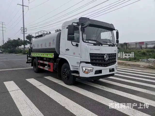 国六东风D3专底12方洒水车　现车包上户　包送车 - 图片 8