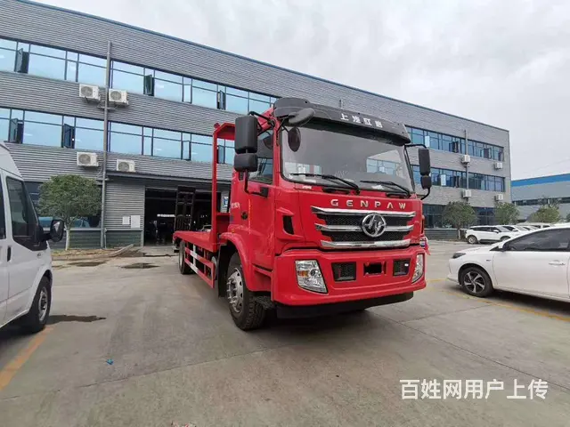 乌鲁木齐上汽红岩黄牌单桥平板运输车 0首付 - 图片 2