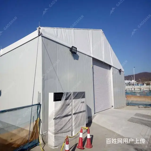 仓储篷房 耐用仓储大棚 抗风抗雪 反复拆搭使用 - 图片 1