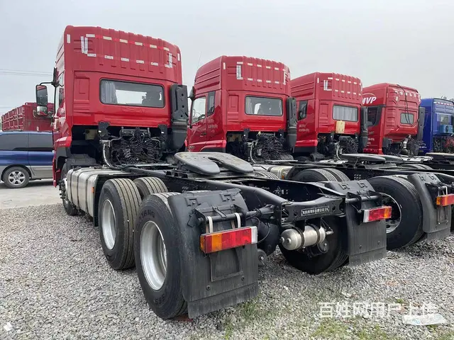 二手天龙牵引车 450马力 国五 双驱 自动挡 - 图片 5