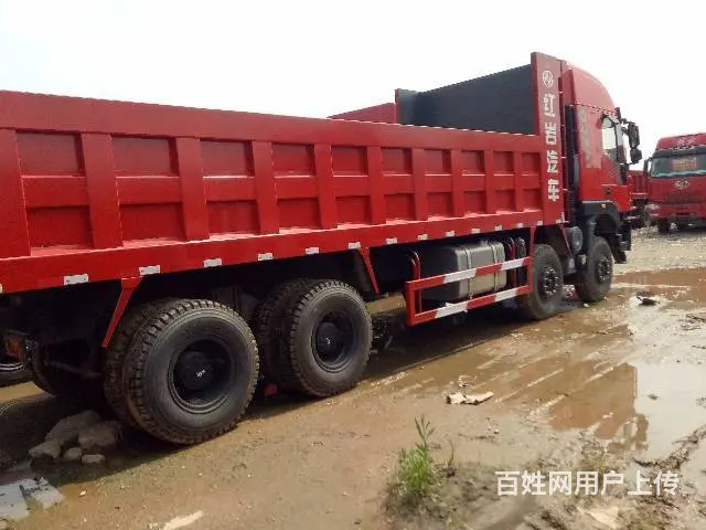 红岩国四压库重型前四后八自卸车 - 图片 5