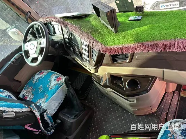 20年12月份解放后四9.6米高栏载货车，国五，锡 - 图片 9