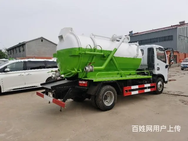 二手吸污车蓝牌清洗吸污车国六吸粪车 - 图片 9