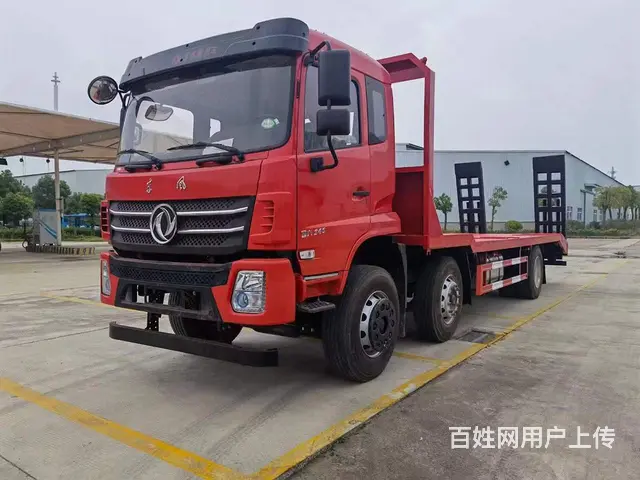 前四后四东风D17挖机平板拖车 厂家价格 - 图片 5