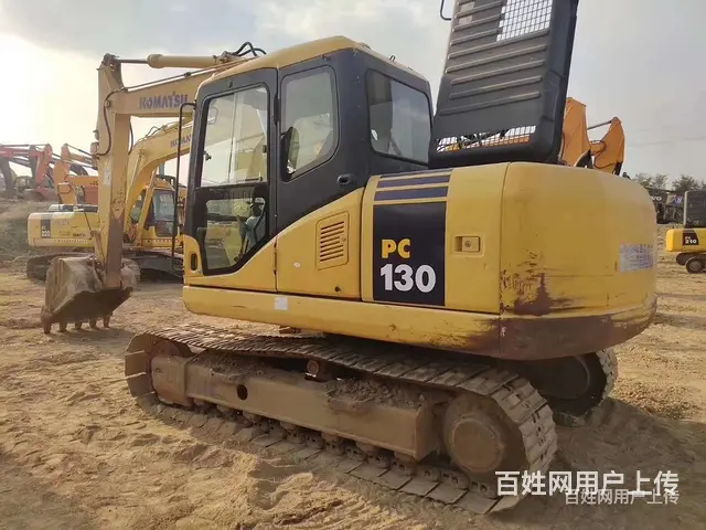 遵义 原版小松130二手挖掘机 精品好车 - 图片 1