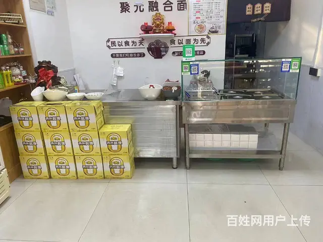 急转！平城区月亮湾小区外围临街商铺聚元融合面，有80平整体转 - 图片 6