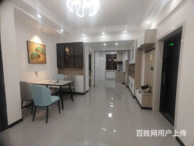 水岸华城19楼110平带跃层三室两卫精装58万六中万达 - 图片 2